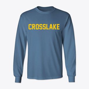 Crosslake Minnesota Classic Block Classic Long Sleeve T-Shirt