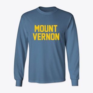 Mount Vernon Washington Classic Block Classic Long Sleeve T-Shirt