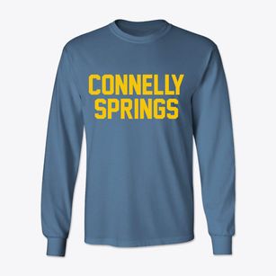 Connelly Springs North Carolina Classic Block Classic Long Sleeve T-Shirt