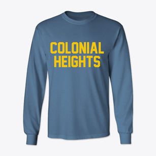 Colonial Heights Virginia Classic Block Classic Long Sleeve T-Shirt
