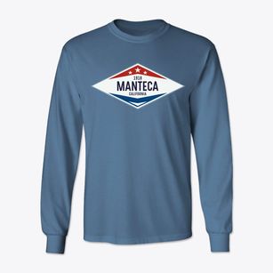 Manteca California Diamond Star Classic Long Sleeve T-Shirt