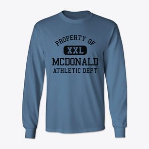 Mcdonald Kansas Athletic Dept Classic Long Sleeve T-Shirt