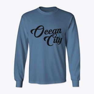 Ocean City Washington Vintage Team Classic Long Sleeve T-Shirt