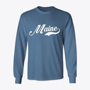 Maine Wisconsin Vintage Team Classic Long Sleeve T-Shirt