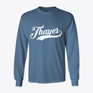 Thayer Kansas Vintage Team Classic Long Sleeve T-Shirt