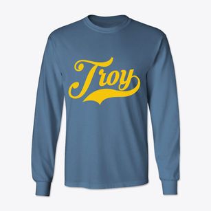 Troy Maine Vintage Team Classic Long Sleeve T-Shirt