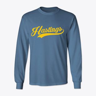 Hastings Iowa Vintage Team Classic Long Sleeve T-Shirt