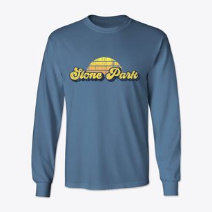 Stone Park Illinois Sublime Sunset Classic Long Sleeve T-Shirt