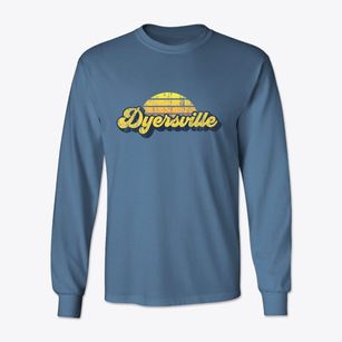 Dyersville Iowa Sublime Sunset Classic Long Sleeve T-Shirt