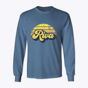 Riva Maryland Sublime Sunset Classic Long Sleeve T-Shirt