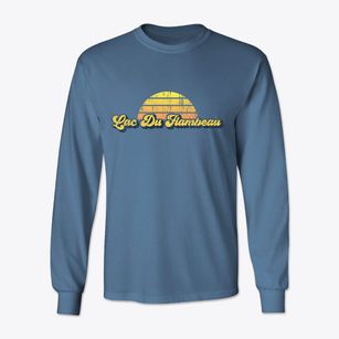 Lac Du Flambeau Wisconsin Sublime Sunset Classic Long Sleeve T-Shirt