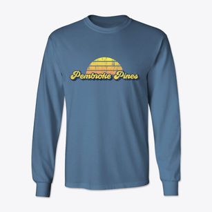 Pembroke Pines Florida Sublime Sunset Classic Long Sleeve T-Shirt