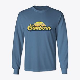 Sanborn Iowa Sublime Sunset Classic Long Sleeve T-Shirt