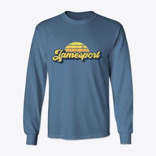 Jamesport New York Sublime Sunset Classic Long Sleeve T-Shirt