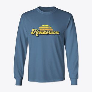 Henderson Nebraska Sublime Sunset Classic Long Sleeve T-Shirt