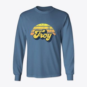 Troy Kansas Sublime Sunset Classic Long Sleeve T-Shirt