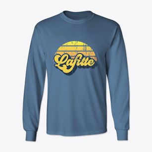 Lafitte Louisiana Sublime Sunset Classic Long Sleeve T-Shirt