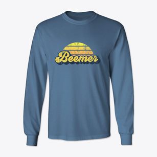 Beemer Nebraska Sublime Sunset Classic Long Sleeve T-Shirt