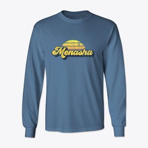 Menasha Wisconsin Sublime Sunset Classic Long Sleeve T-Shirt