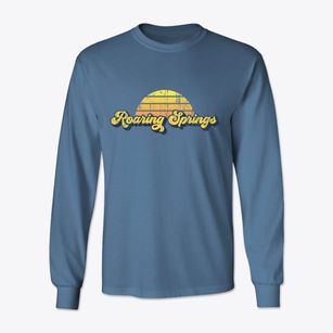 Roaring Springs Texas Sublime Sunset Classic Long Sleeve T-Shirt