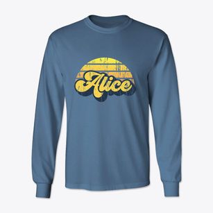 Alice North Dakota Sublime Sunset Classic Long Sleeve T-Shirt