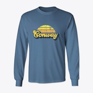 Conway New Hampshire Sublime Sunset Classic Long Sleeve T-Shirt