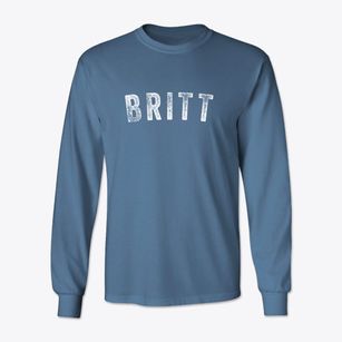 Britt Iowa Timeless Retro Classic Long Sleeve T-Shirt