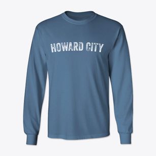 Howard City Nebraska Timeless Retro Classic Long Sleeve T-Shirt