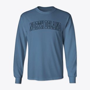 North Deland Florida Trendy Block Classic Long Sleeve T-Shirt