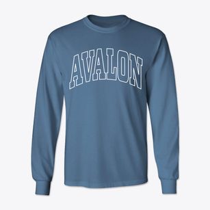 Avalon New Jersey Trendy Block Classic Long Sleeve T-Shirt