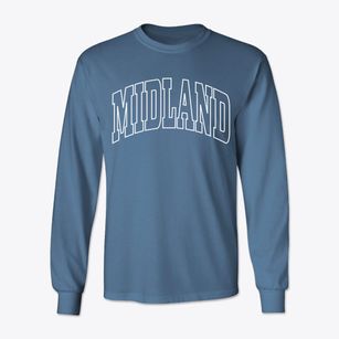 Midland Ohio Trendy Block Classic Long Sleeve T-Shirt