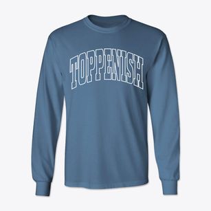 Toppenish Washington Trendy Block Classic Long Sleeve T-Shirt