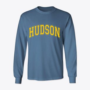 Hudson New York Varsity Classic Long Sleeve T-Shirt