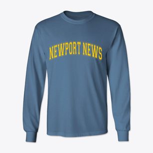 Newport News Virginia Varsity Classic Long Sleeve T-Shirt