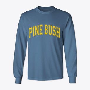 Pine Bush New York Varsity Classic Long Sleeve T-Shirt
