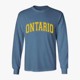 Ontario Wisconsin Varsity Classic Long Sleeve T-Shirt