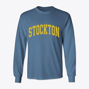 Stockton New Jersey Varsity Classic Long Sleeve T-Shirt