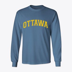 Ottawa Kansas Varsity Classic Long Sleeve T-Shirt
