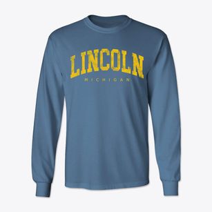 Lincoln Michigan Urban Vibe Classic Long Sleeve T-Shirt