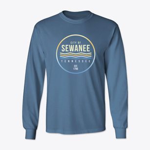 Sewanee Tennessee Color Fade Classic Long Sleeve T-Shirt