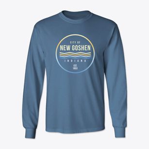New Goshen Indiana Color Fade Classic Long Sleeve T-Shirt