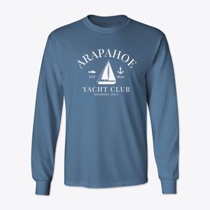 Arapahoe Wyoming Yacht Club Classic Long Sleeve T-Shirt