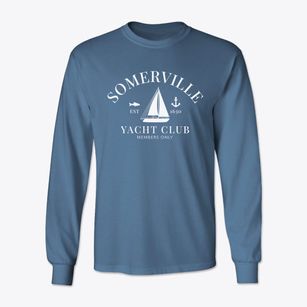 Somerville Massachusetts Yacht Club Classic Long Sleeve T-Shirt