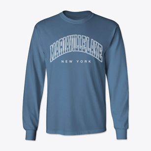 Mariaville Lake New York Inline Classic Long Sleeve T-Shirt