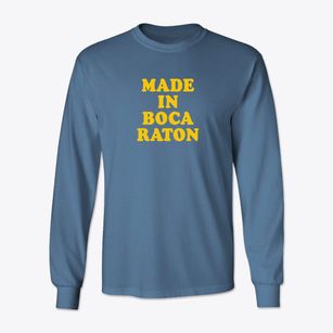 Boca Raton Florida Classic 70s Classic Long Sleeve T-Shirt