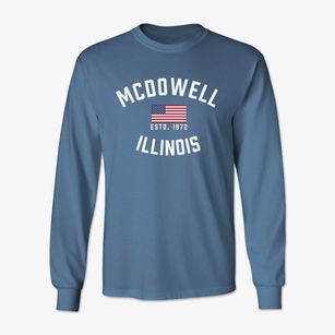 Mcdowell Illinois Patriot Classic Long Sleeve T-Shirt