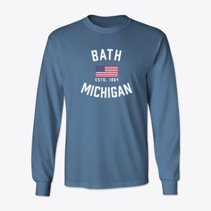 Bath Michigan Patriot Classic Long Sleeve T-Shirt