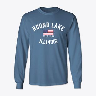 Round Lake Illinois Patriot Classic Long Sleeve T-Shirt