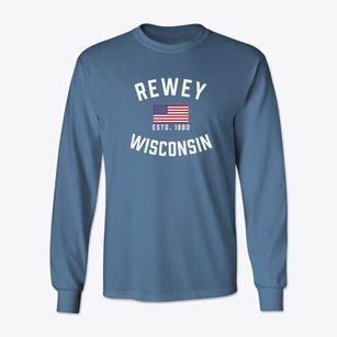 Rewey Wisconsin Patriot Classic Long Sleeve T-Shirt