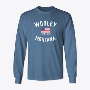 Wooley Montana Patriot Classic Long Sleeve T-Shirt